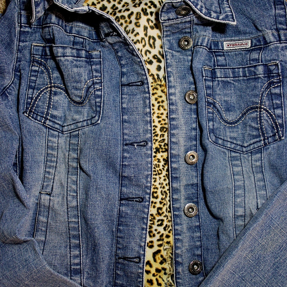 Hydraulic Denim Jean Jacket - Picture 2 of 8